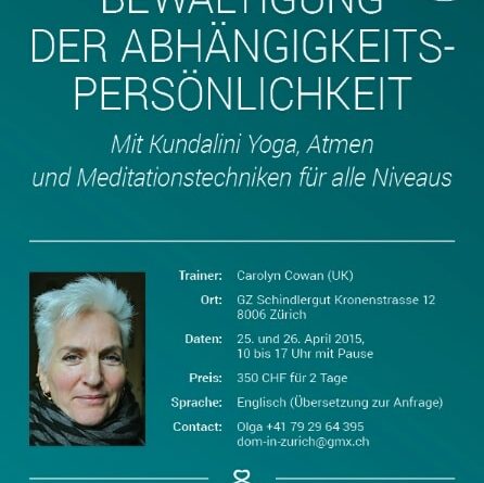 Практика кундалини-йоги и натуропатии в работе с зависимостями (Цюрих)