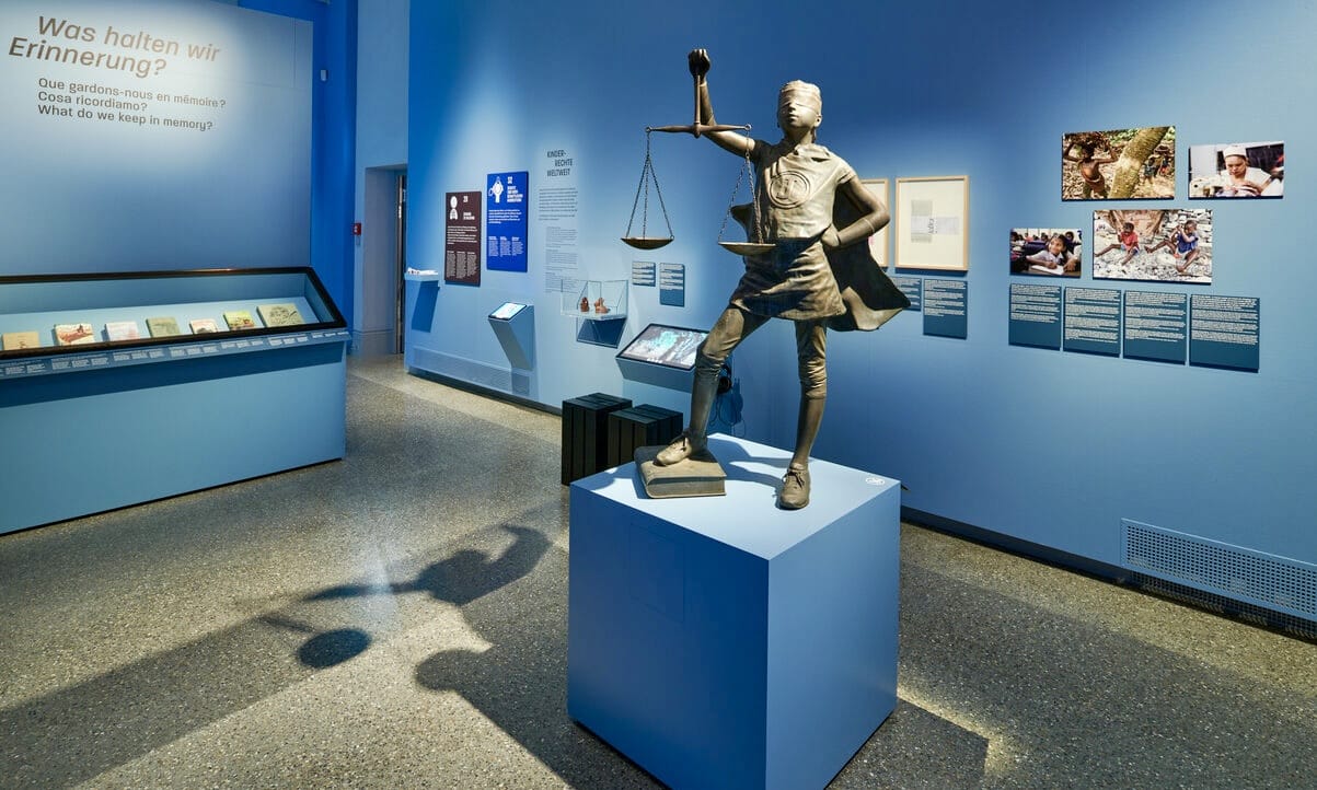 На выставке «Рождённые в бедности: детский труд». (© Swiss National Museum)