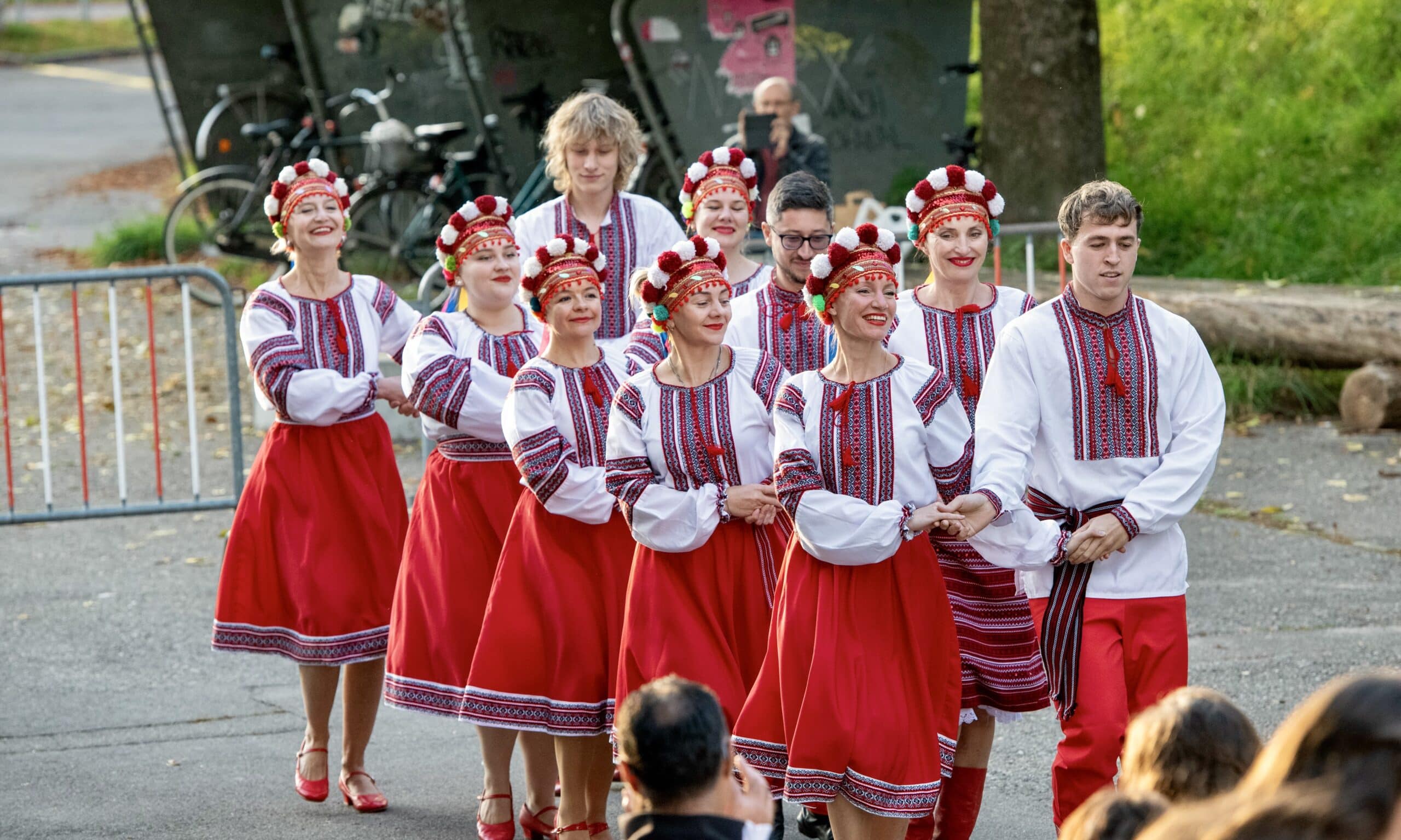 Украинский ансамбль народных танцев «Голубка». Швейцария, 11 октября 2025 г. (© golubka.ch)