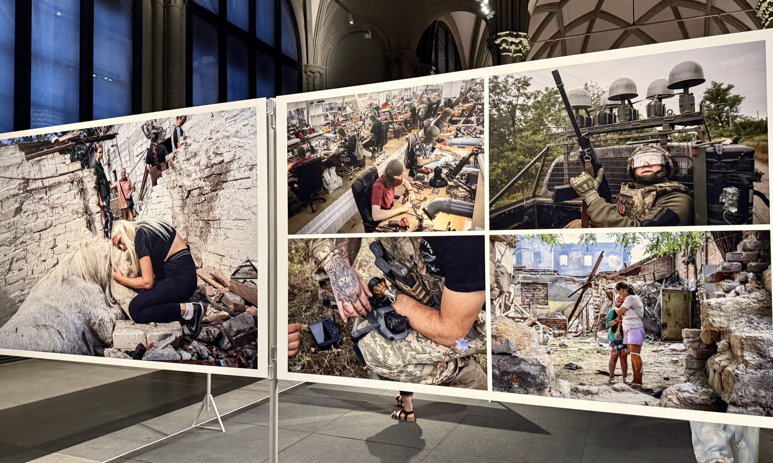 Вид на выставку World Press Photo 2026. Национальный музей в Цюрихе, 31 мая 2026 г. (© forall.swiss)